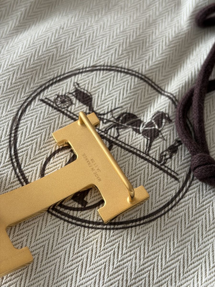 Hermès Ceintures: Hermes Gürtel 85cm Gold  – D'occasion à Basel par Danny_1994 2