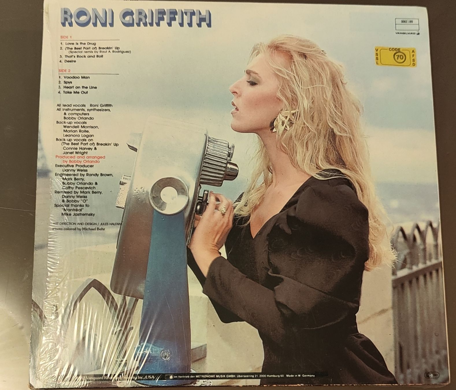 Dischi in vinile: LP disco vinile 33 Roni Griffith Desire - eccellente  – Usato da Massagno venduto da Massimo037 1