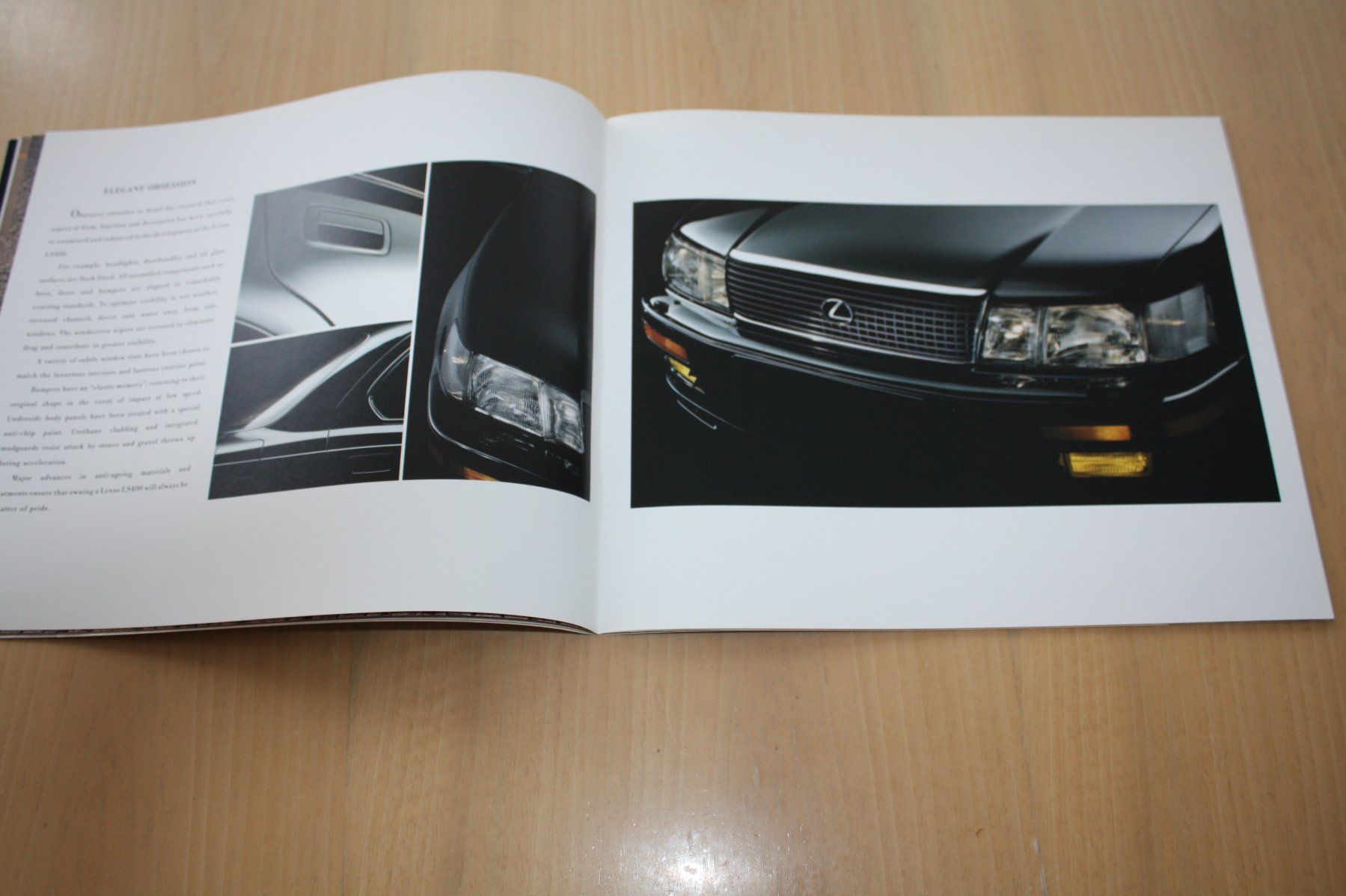 Lexus Dokumente: Original Lexus LS 400 Prestige Prospekt – Gebraucht aus Wikon von erwin400 4