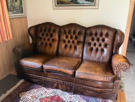 Chesterfield Sofa braun