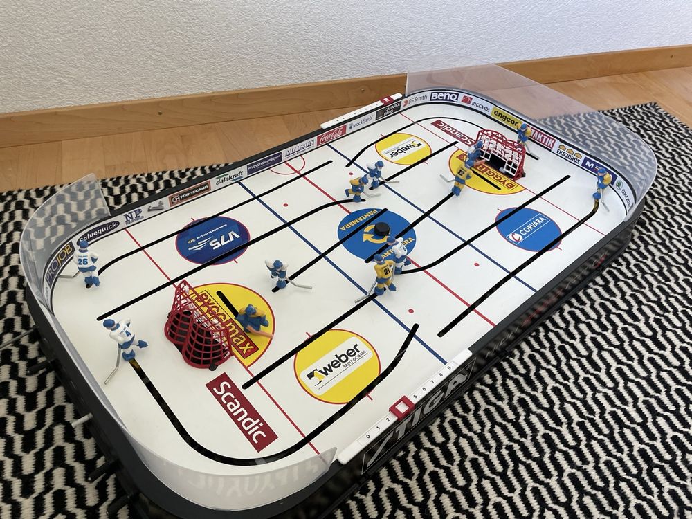 Tisch Eishockeyspiel F r Spannenden Spielspass Neu gem ss 