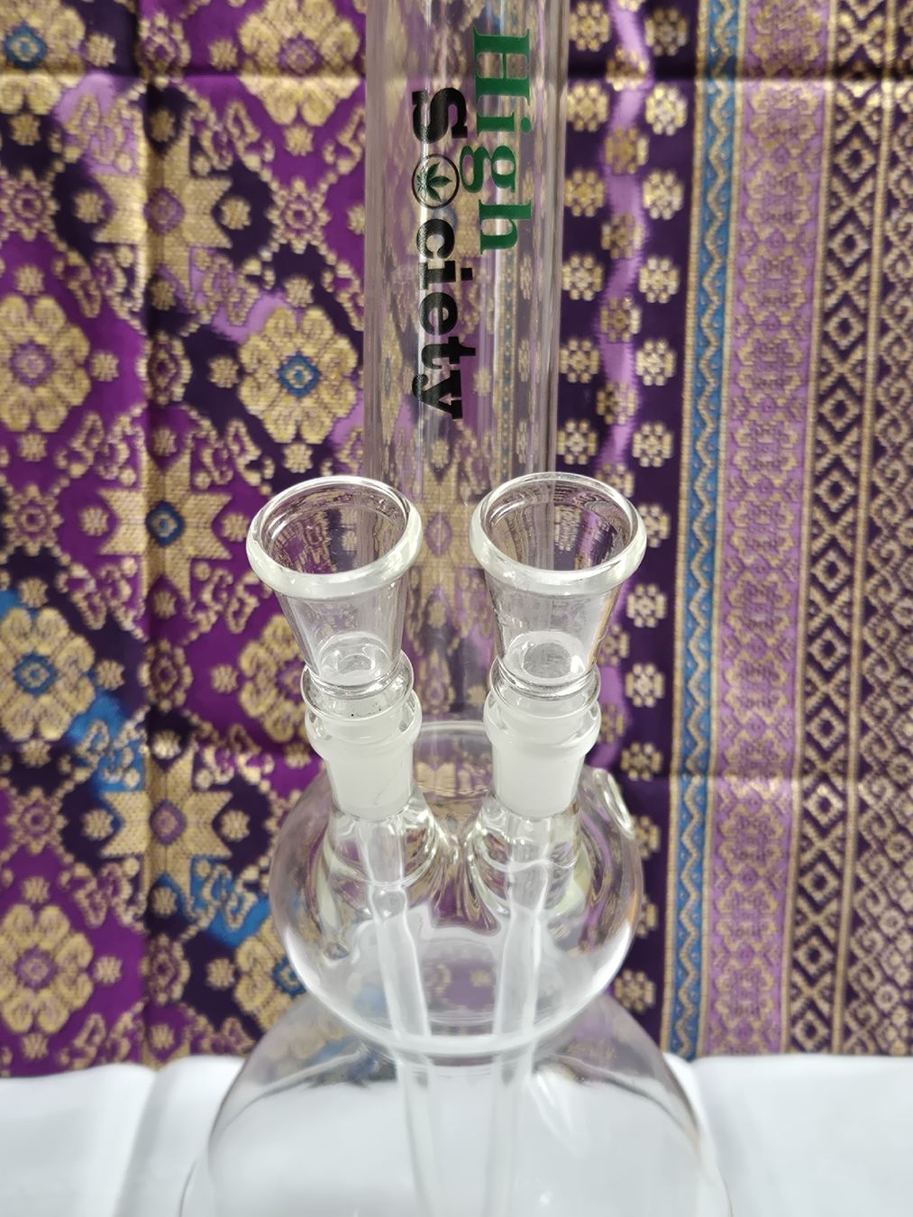 Narghilé: Glas Bong "High Society" mit Diffusor - Neu – Nuovo e nell'imballaggio originale da Höfen b. Thun venduto da enr_7xsd