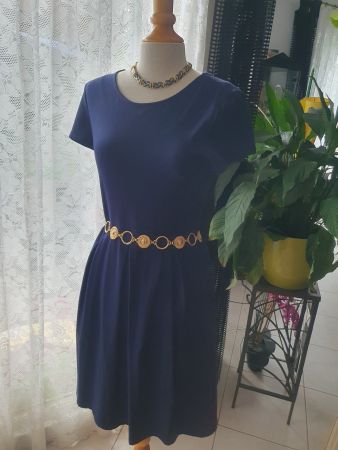 Robe bleue, taille 36