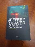 Libro Jeffery Deaver "La notte della paura" Gialli Autunno
