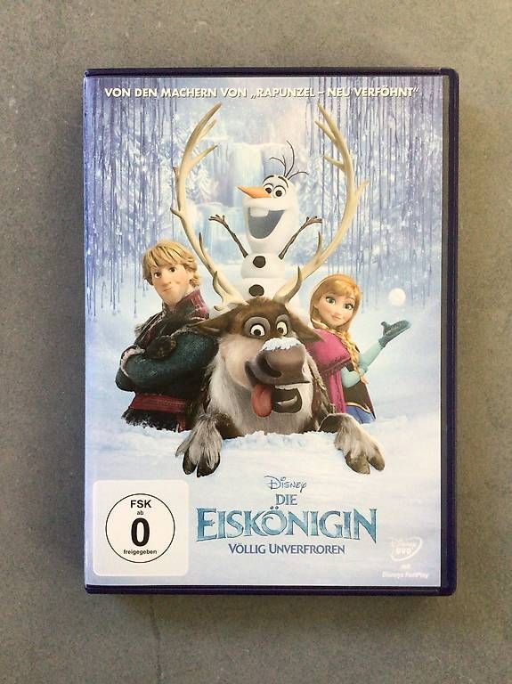 Tutti i DVDs: Eiskönigin Kinder DVD – Usato da Theilingen venduto da Cykelnyckel