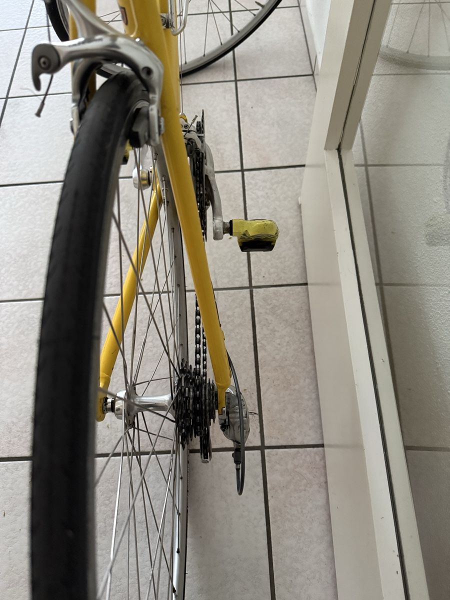 Biciclette: Rennvelo Somec gelb – Usato da Untersiggenthal venduto da mirellina01 2