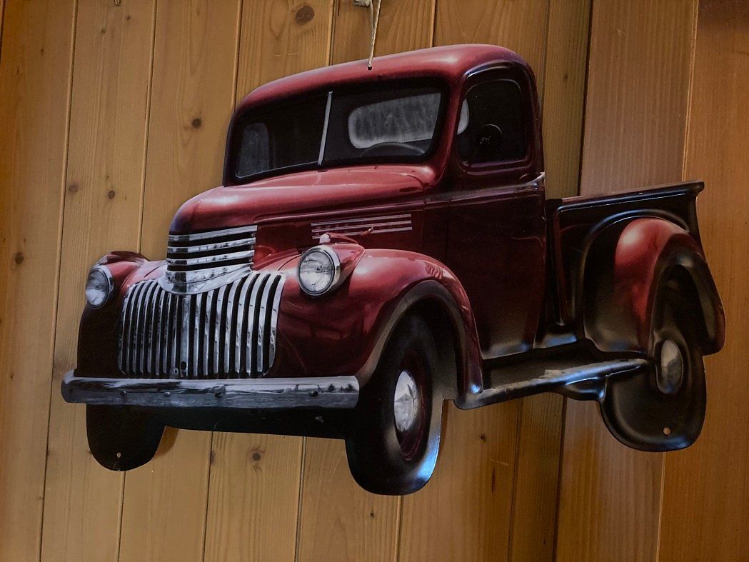 Insegne: Blechschild USA Pick Up Truck Oldtimer – Usato da Tafers venduto da tobib_23
