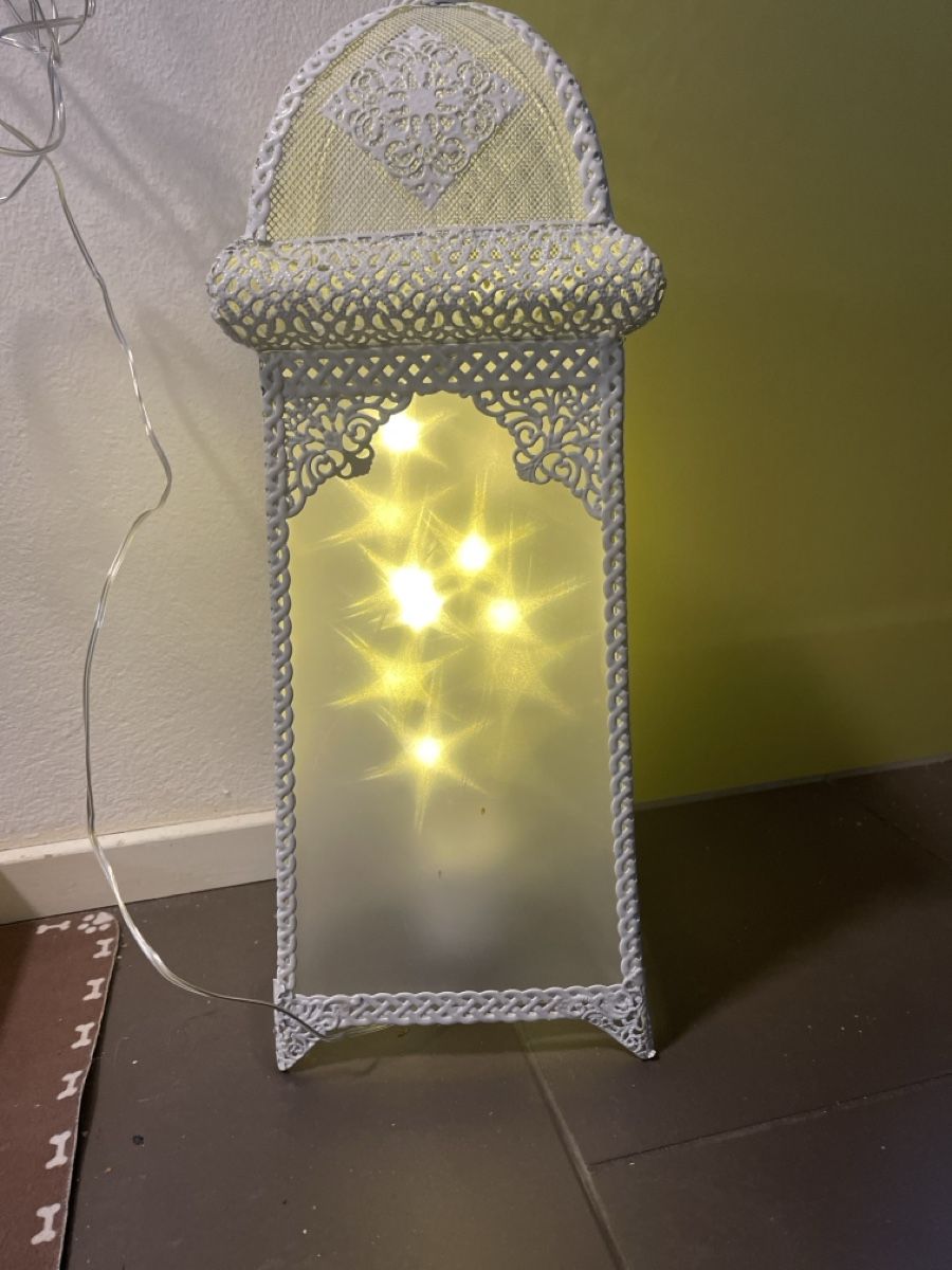 Lanterne: Laterne, Deko Lampe mit Lichterkette, – Nuovo (secondo la descrizione) da Zürich venduto da Belisimo 1