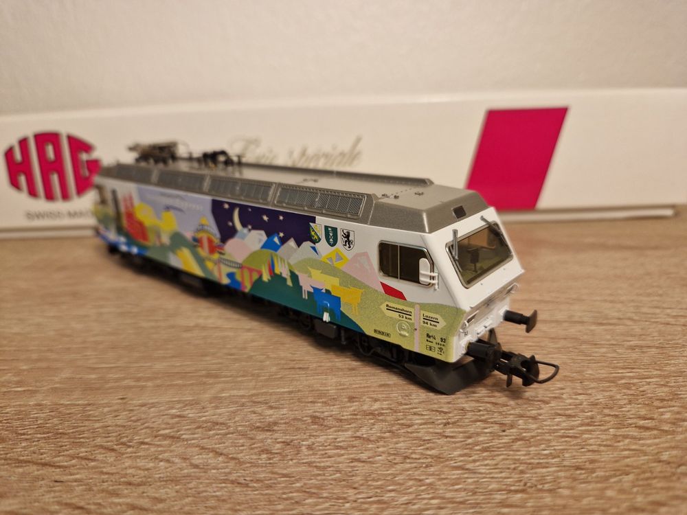 Hag Modelleisenbahnen: Hag 093 E-Lok Re 4/4 Voralpen Express SBB Digital H0 – Gebraucht aus St-Aubin-Sauges von Lo_Go 3