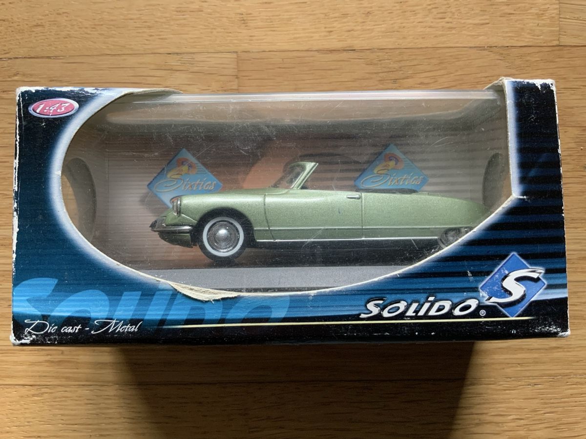 Citroën Modellautos: SOLIDO 1:43 CITROËN DS CABRIOLET 1961 – Neu (gemäss Beschreibung) aus Frauenfeld von CSM71
