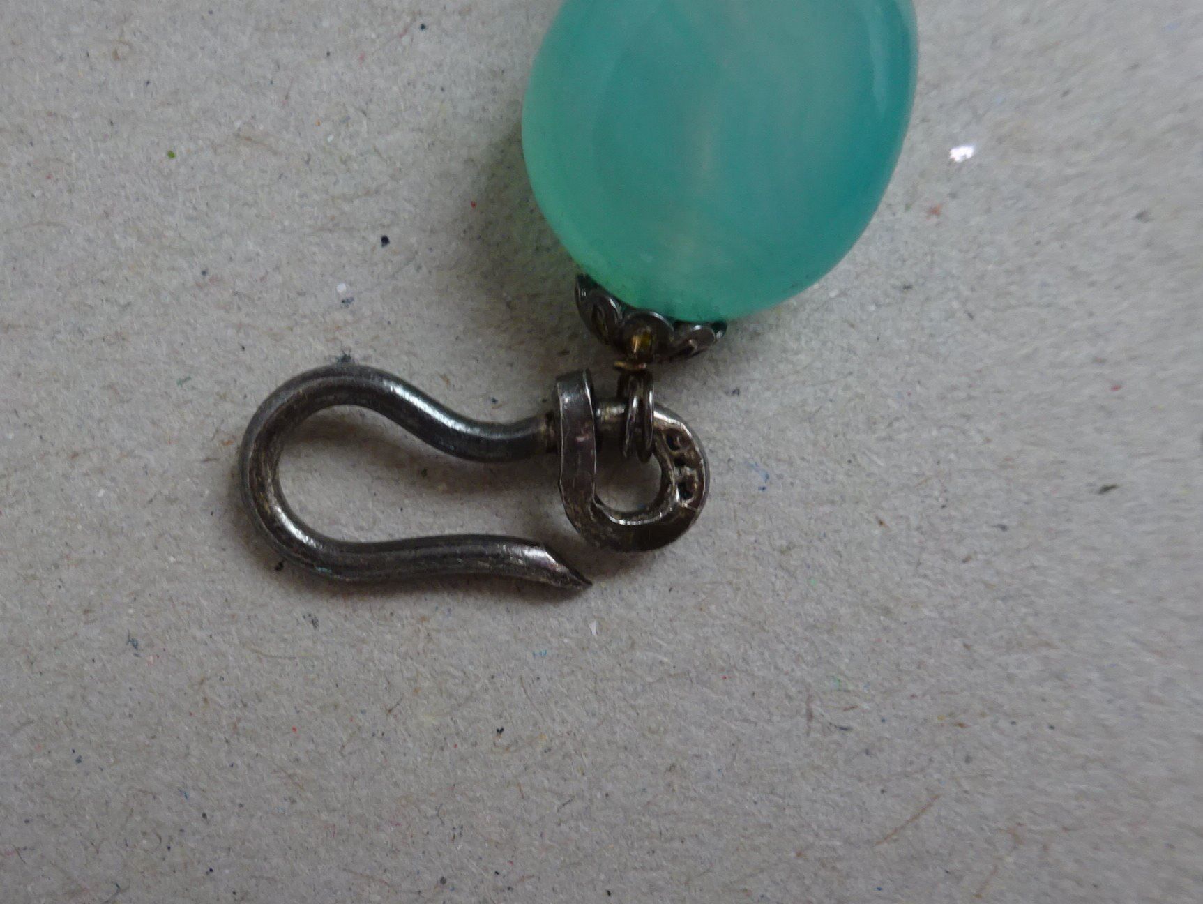 Catenine: Multicolor Edelsteinkette - 925 S – Usato da Esslingen venduto da eintagammeer 9