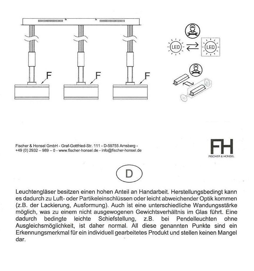 Lampade: LED Leuchte – Nuovo (secondo la descrizione) da Dielsdorf venduto da emm_dp6d 3