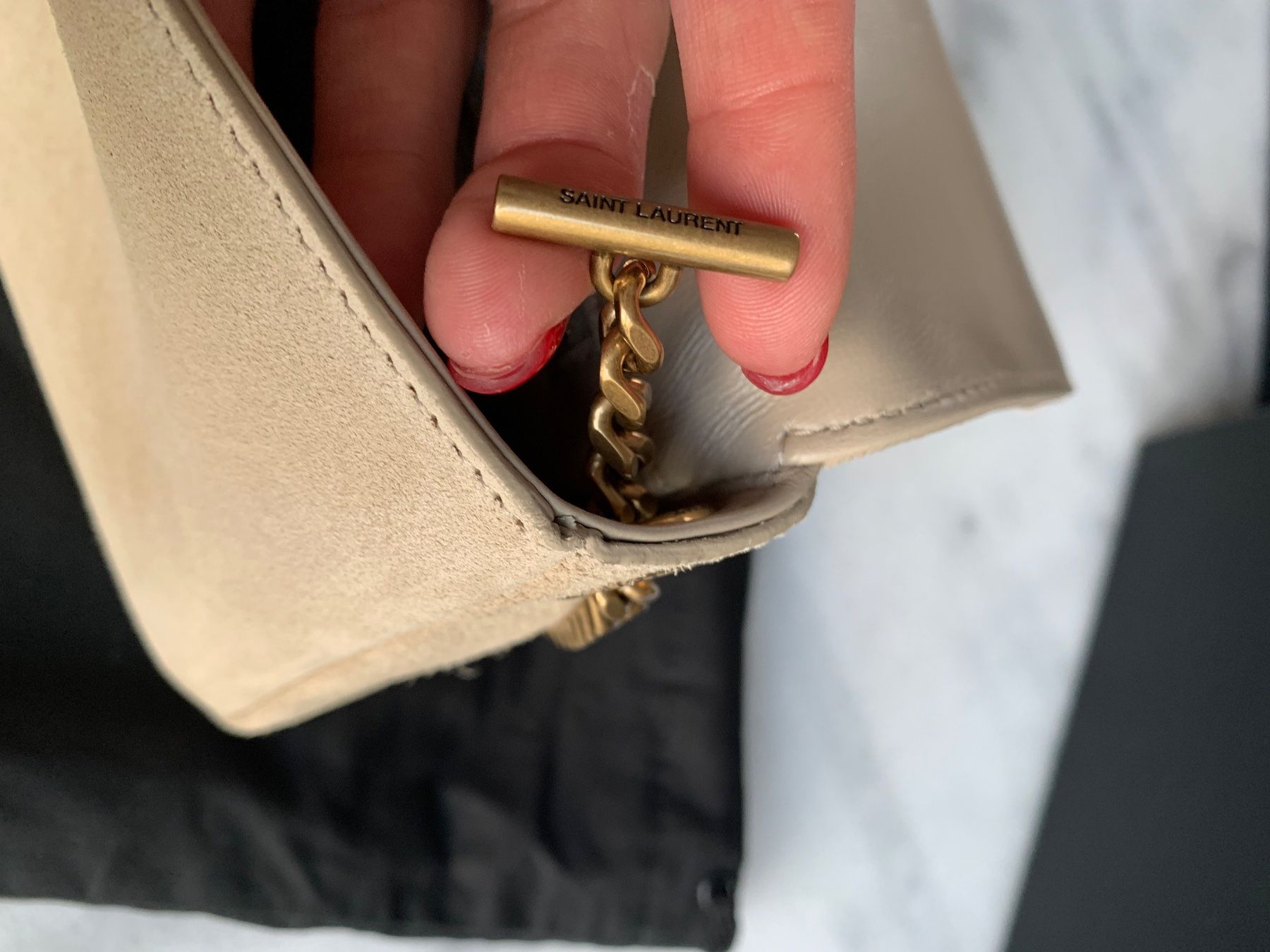 Saint Laurent Borse da donna: Saint Laurent Tasche Kate 99 – Nuovo (secondo la descrizione) da Wetzikon ZH venduto da Lugano12 4
