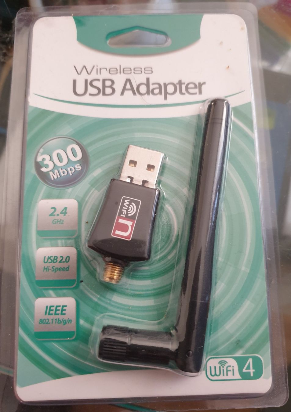 Lecteurs & Adaptateurs: USB Wireless Adapter 300MBPS – Neuf avec emballage d'origine à Horw par Arta20000