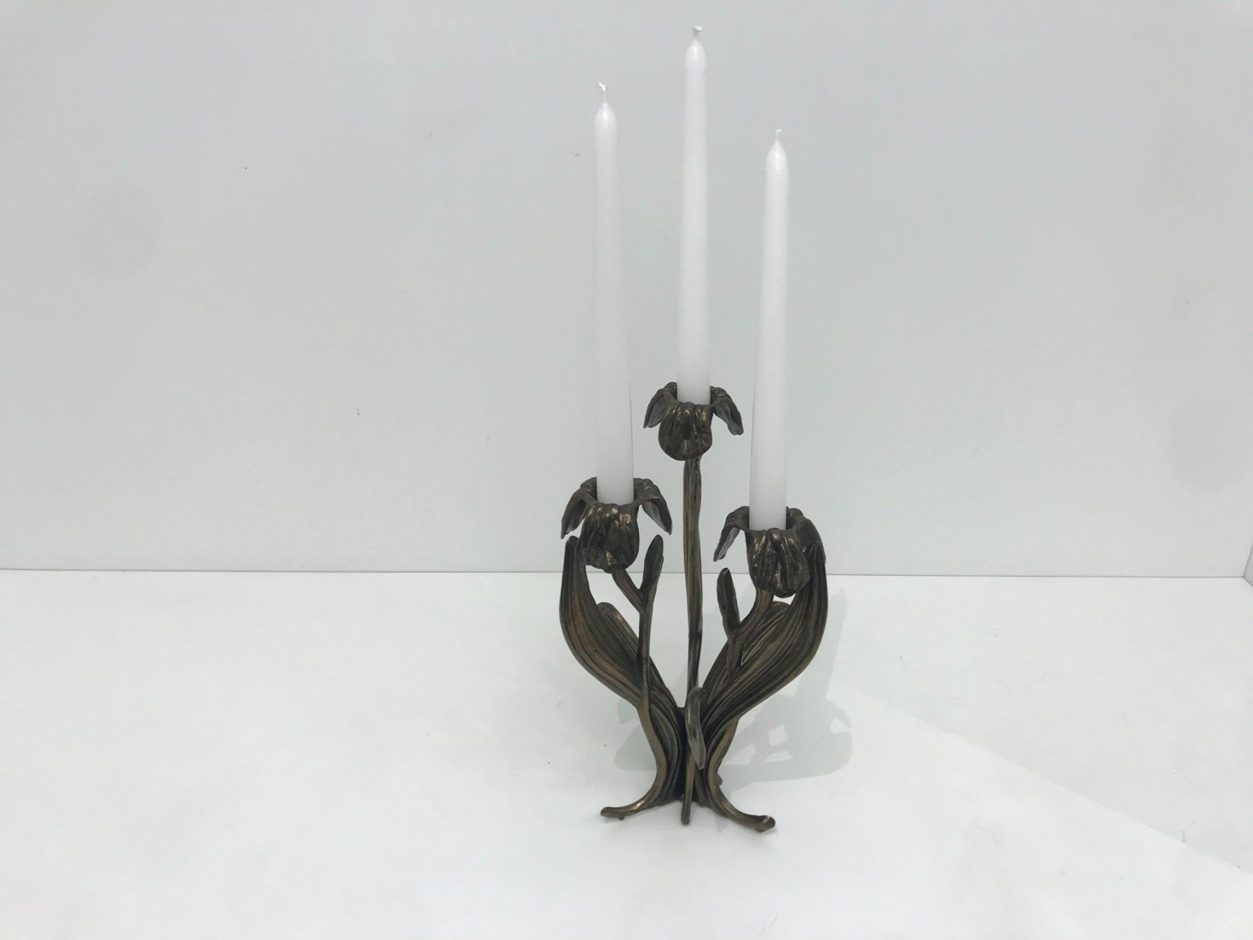 Portacandele: Schöner Messing Design Kerzenständer – Usato da Gersau venduto da pd-design-and-art 2