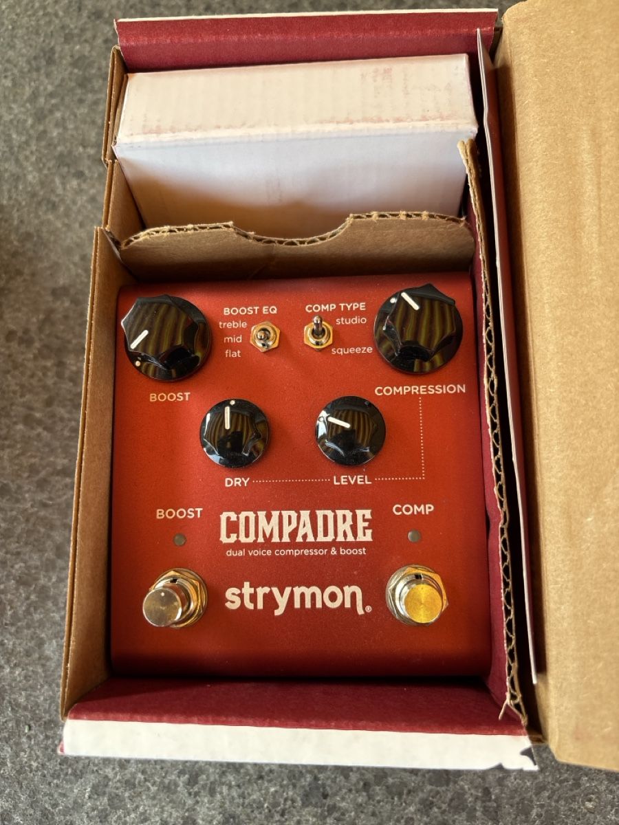 Strymon Strumenti musicali: Strymon Compadre Compressor Boost Pedal guter Zustand – Usato da Balsthal venduto da Renaldo160
