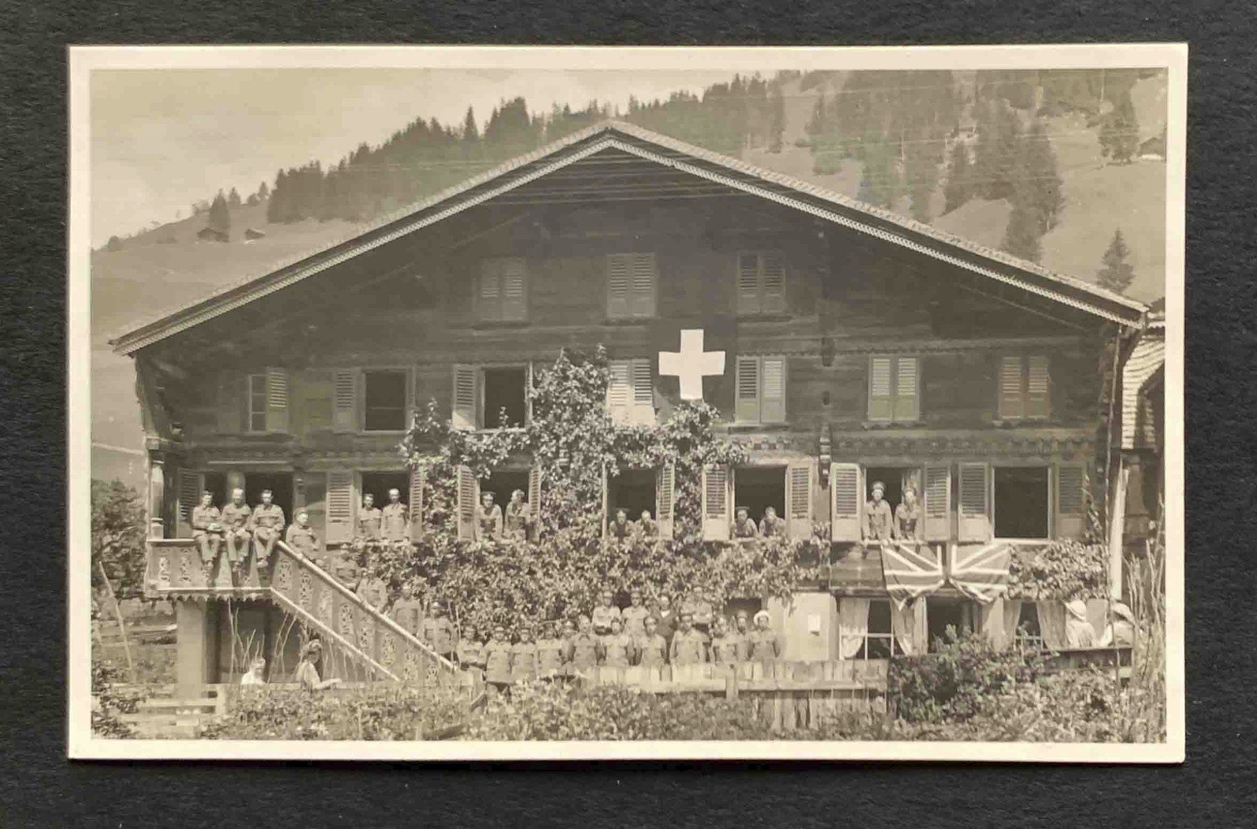 Cartoline postali: AK Rougemont Militär – Usato da Goldau venduto da artelier1