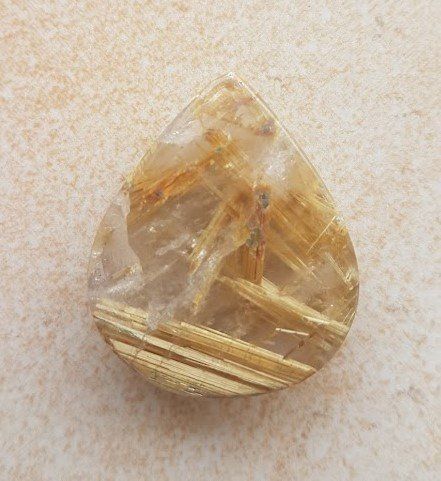 Pierres précieuses: Rutilquarz 35.5ct – Neuf avec emballage d'origine à zuerich par Jewlsdesign 1
