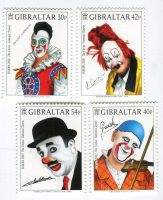 Briefmarken "Zirkus". Gibraltar.