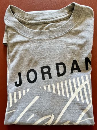 Nike Air Jordan T-Shirt L Grau Jumpman Flight Top Zustand