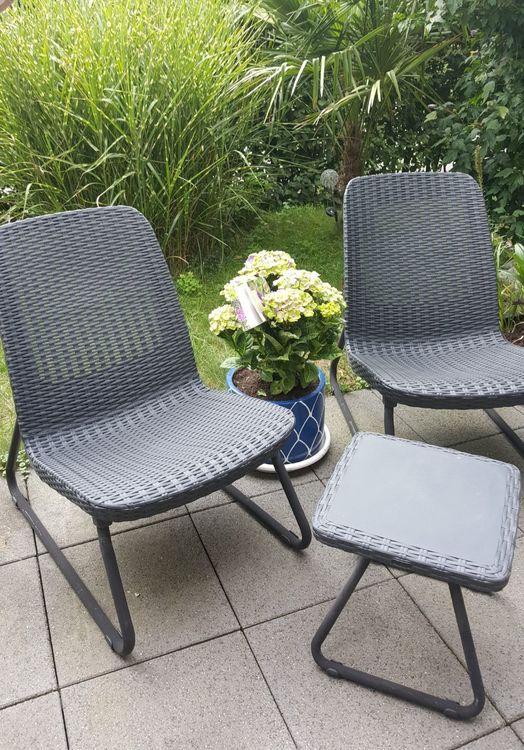 Gartenstühle mit Tisch von Coop Bau und Hobby Kaufen auf Ricardo