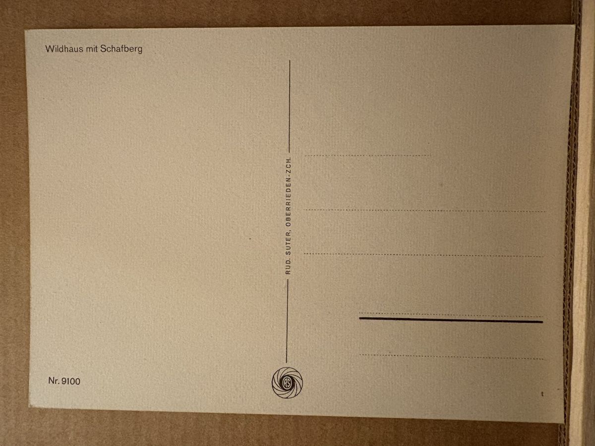 Cartoline postali: AK von Wildhaus mit Schafberg – Usato da Rümlang venduto da Kartenpost1 1