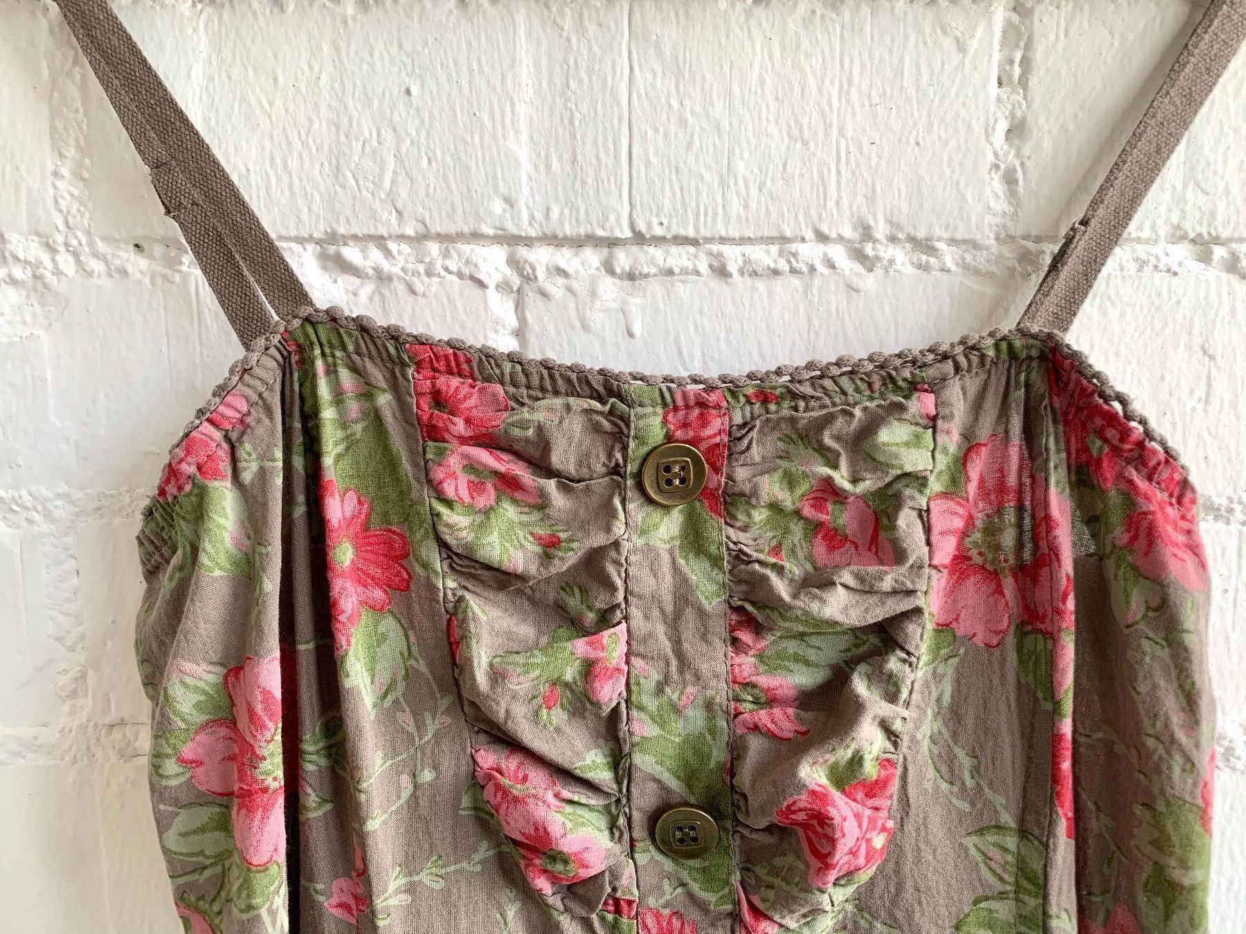 Vestiti: Kurzes Kleid mit Blumenmuster – Usato da Bern venduto da Fraeuleinhonig 1