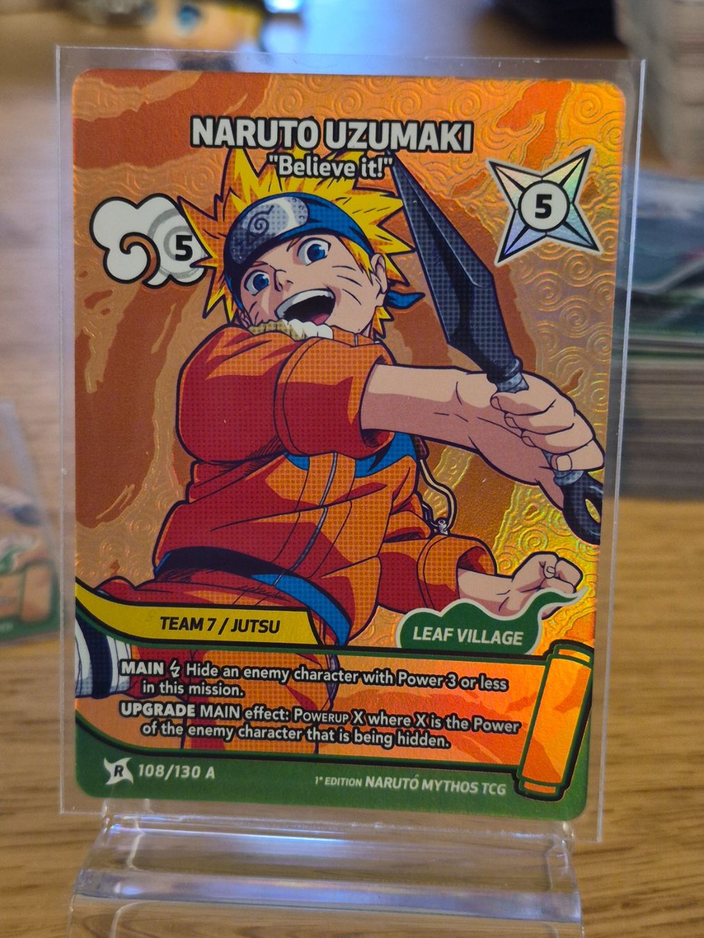 Carte collezionabili: Naruto Mythos Naruto Rare 108/130 AA ENG – Usato da Hermetschwil-Staffeln venduto da Hakicards
