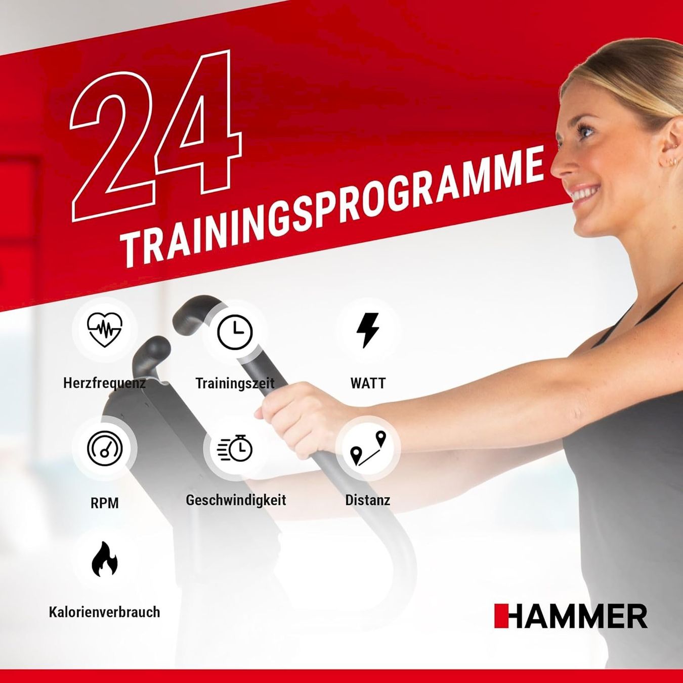 Hometrainer: Hammer Cardio Motion BT Ergometer – Neu und originalverpackt aus Bottighofen von zaap 4