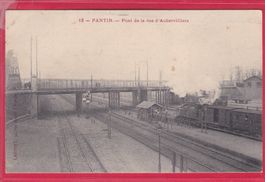 PANTIN, PONT DE LA RUE D'AUBERVILLIERS