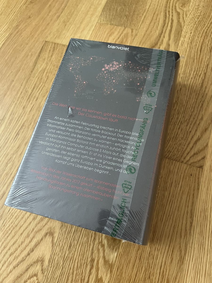 Bücher: Blackout - Marc Elsberg, Neu & Originalverpackt! – Neu und originalverpackt aus Kölliken von karason 1