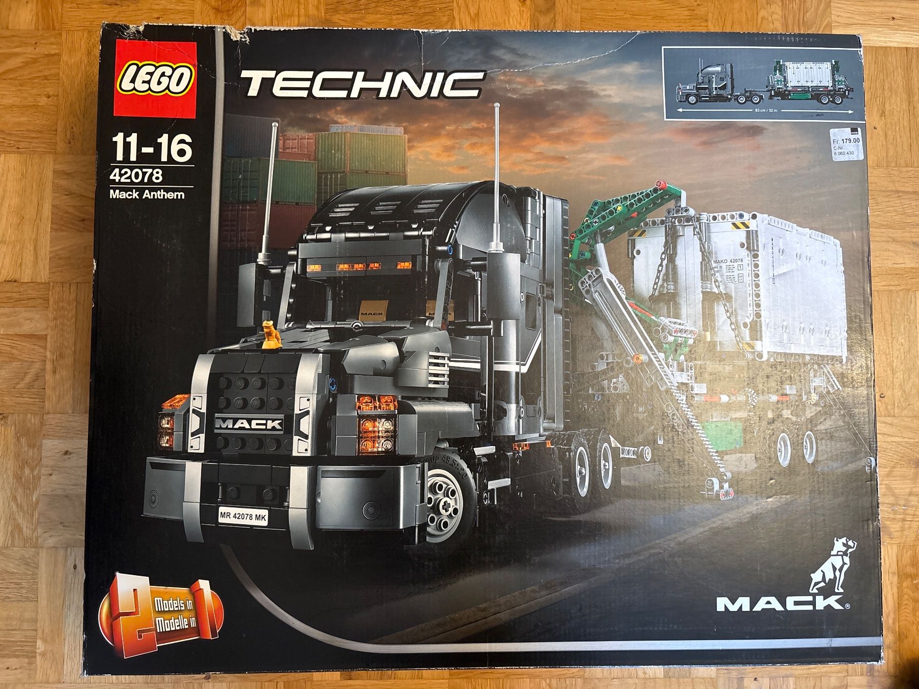 Lego Kit di costruzioni: LEGO Technic Mack Anthem 42078 Set originalverpackt – Nuovo e nell'imballaggio originale da Unterseen venduto da Gleisbauer