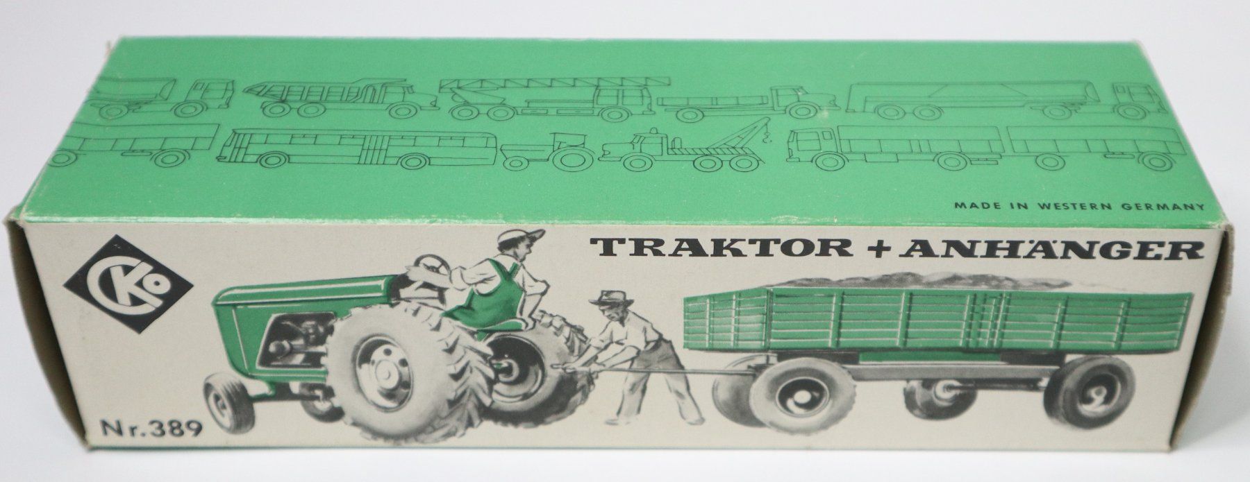 Jouets: CKO Kellermann Blech Traktor mit Anhänger unbespielt Germany – Neuf (Voir description) à Eschenbach SG par Astalavista 8