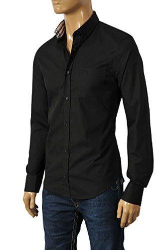 Burberry Hemd Schwarz 2