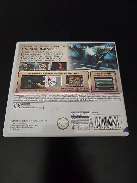 Nintendo Jeux: Zelda - Ocarina of Time 3D – D'occasion à Vilters par oOLinkOo 1