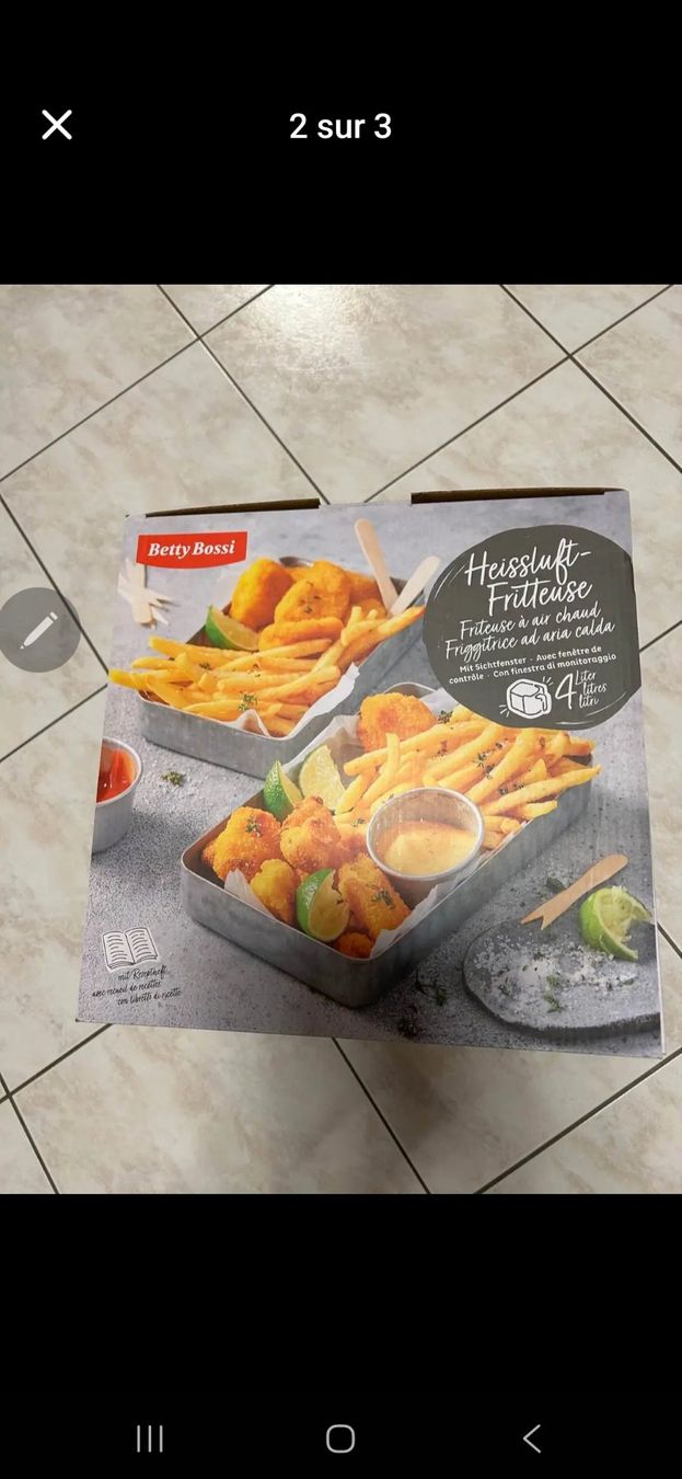 Forni: Airfryer Betty Bossi, 4 l – Nuovo e nell'imballaggio originale da Clarens venduto da ato_d8ph 1