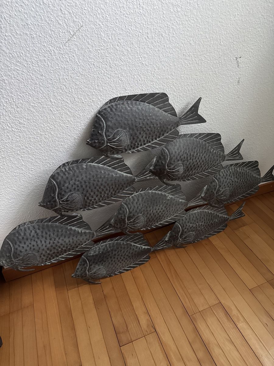 Tutte le decorazioni: Wunderschöner Fischschwarm Metall Deko – Nuovo (secondo la descrizione) da Seuzach venduto da CarmelinaFerraris