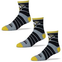 3 Paar NHL Socken Pittsburgh Penguins neu Gr. 39 - 42