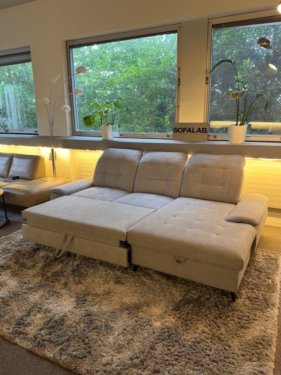 Divani: Ecksofa Grau mit Schlaffunktion Und Stauraum – Usato da Fehraltorf venduto da Sofalab.swiss 6
