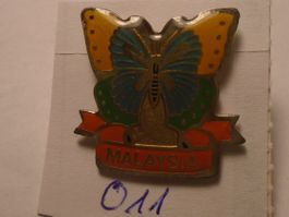 1 Malaysia Schmetterling Pin (O11)
