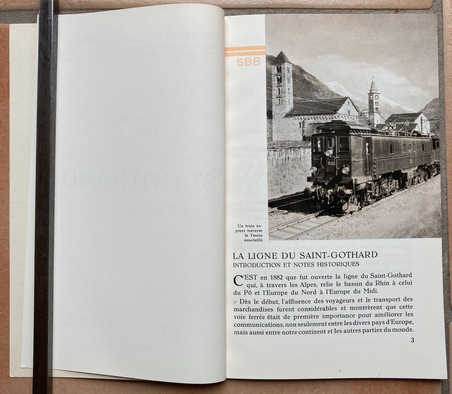 Libri: La ligne électrique du St. Gothard - 1931 – Usato da Versoix venduto da HELVETICA_1 1