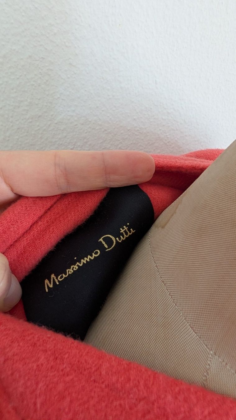 Massimo Dutti Jacken: Massimo Dutti Übergangsjacke L, koralle – Gebraucht aus Luzern von lal_8z2w 2