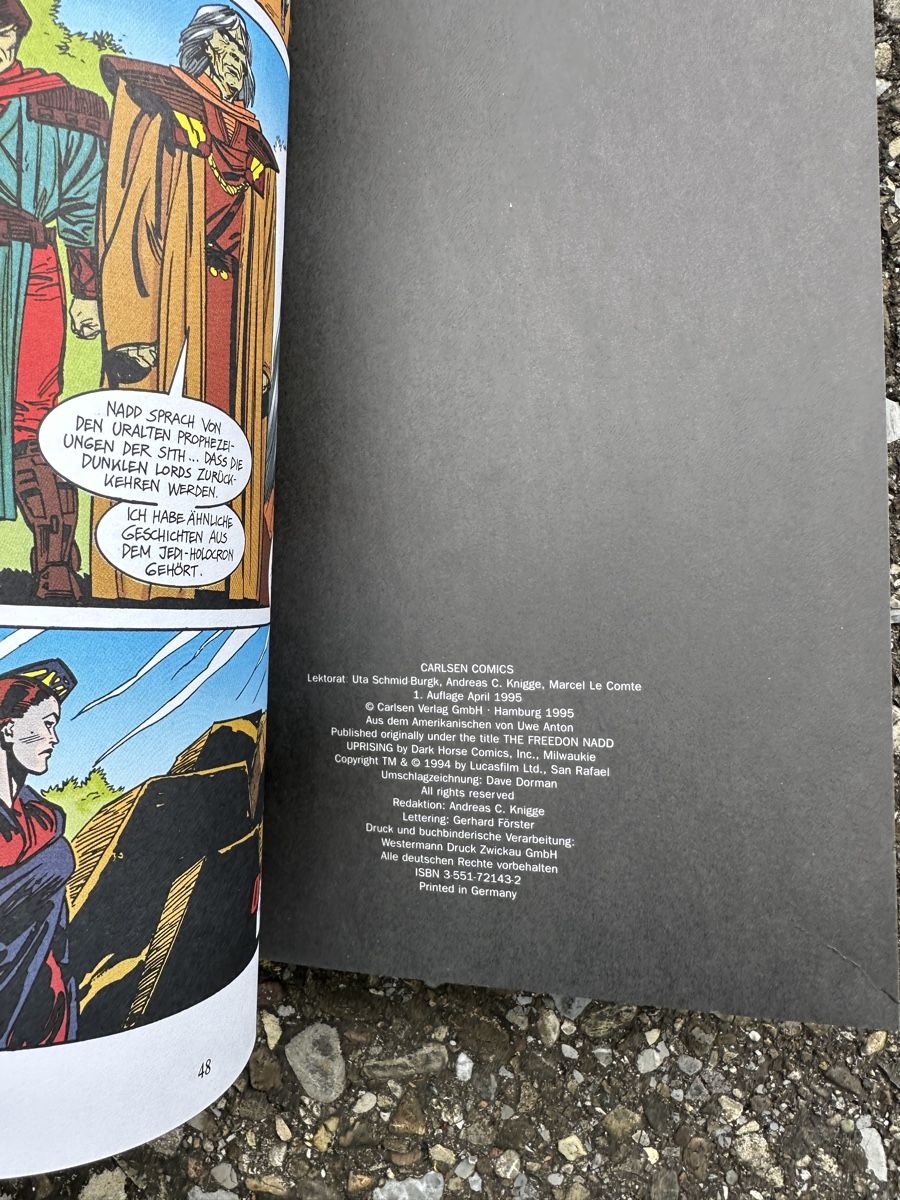 Fumetti: Star Wars Comics - Carlsen Verlag – Usato da Zürich venduto da frauflufelberg 7