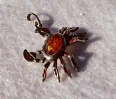 Pendentif crabe 