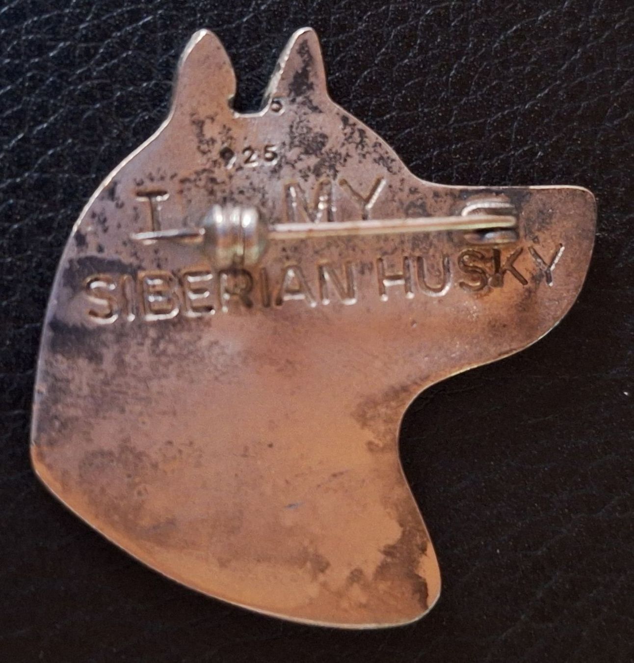 Spille & Fermagli: Brosche HUSKY 925 Sterlingsilber – Usato da Oberriet SG venduto da Atir47 2