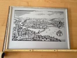 Luzern Stich Alu Platte 53 x 40