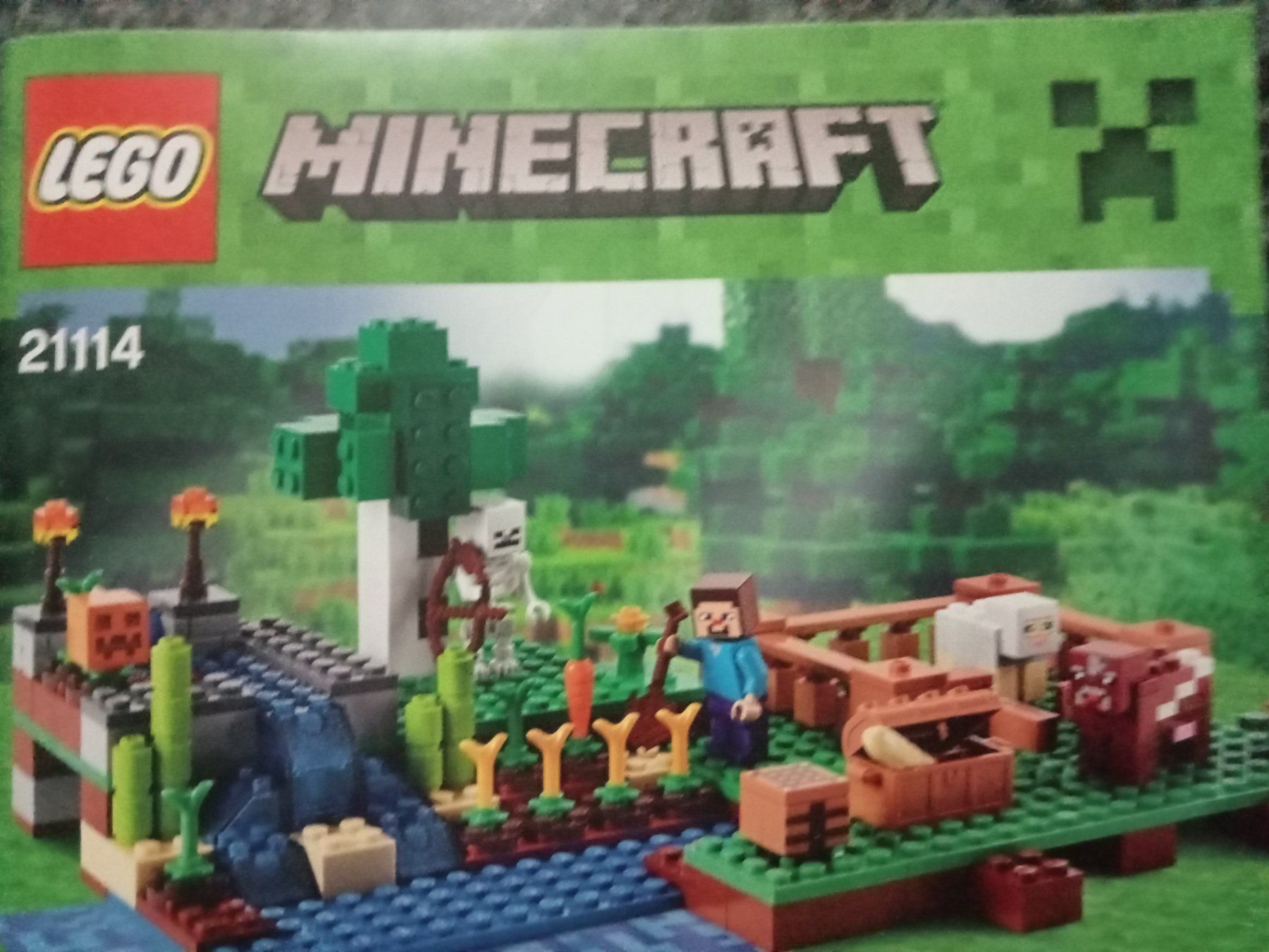 Lego Kit di costruzioni: LEGO Minecraft 21114: Der Bauernho.! – Usato da Oberurnen venduto da simgug