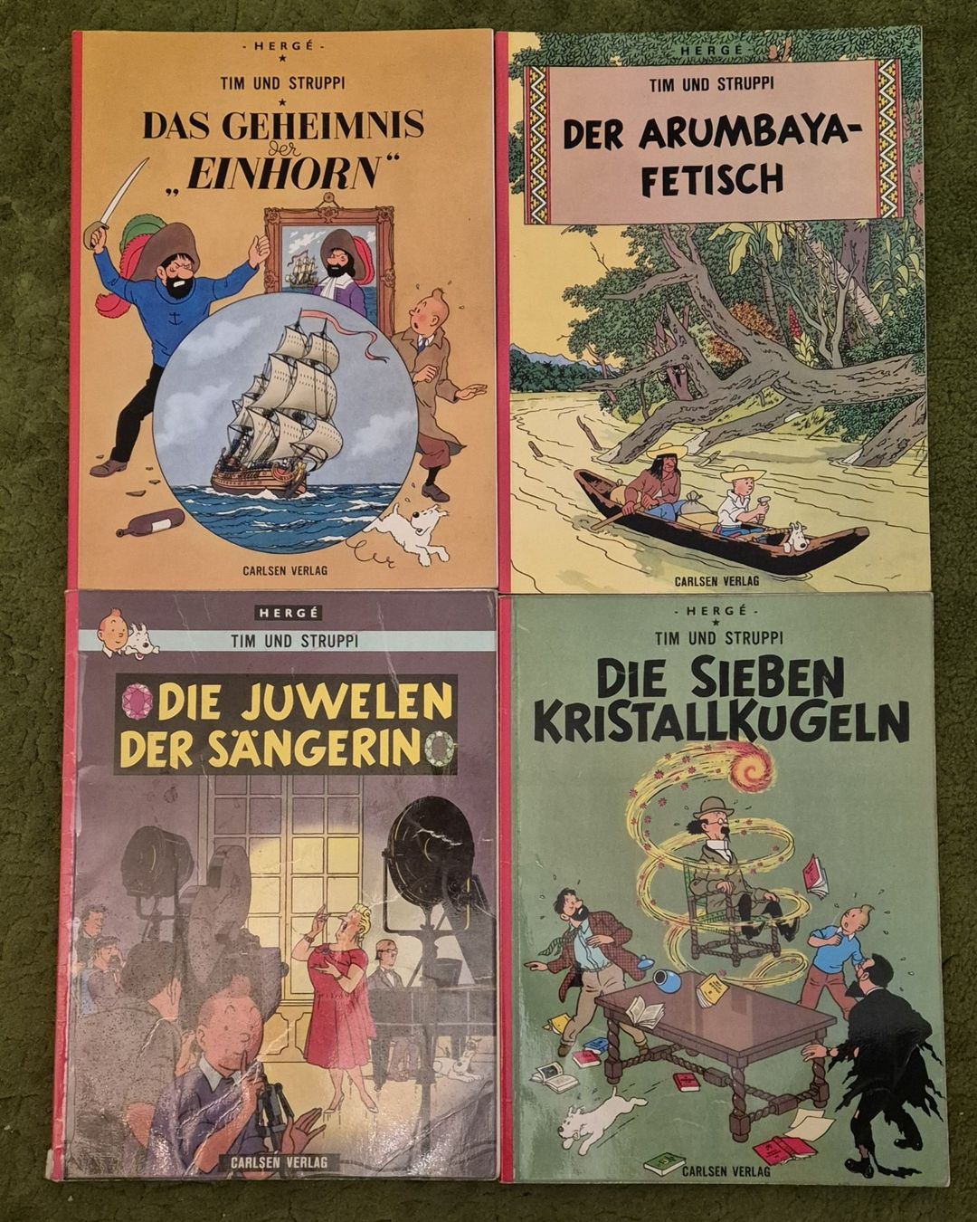 Comics: Tim und Struppi - Sammlung / 19 Bände – Gebraucht aus Chur von dluli 2