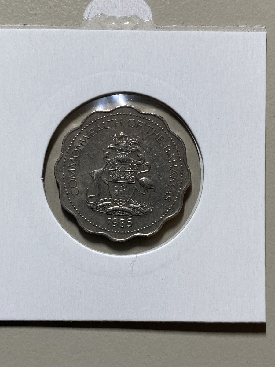 Tutti le monete: Bahamas - 10 cents - 1985 – Usato da Payerne venduto da Mike1682 1