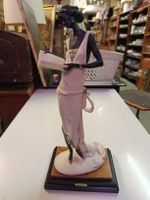 Giuseppe Armani"Lady with Book"Art Deco Figur Florence Italy